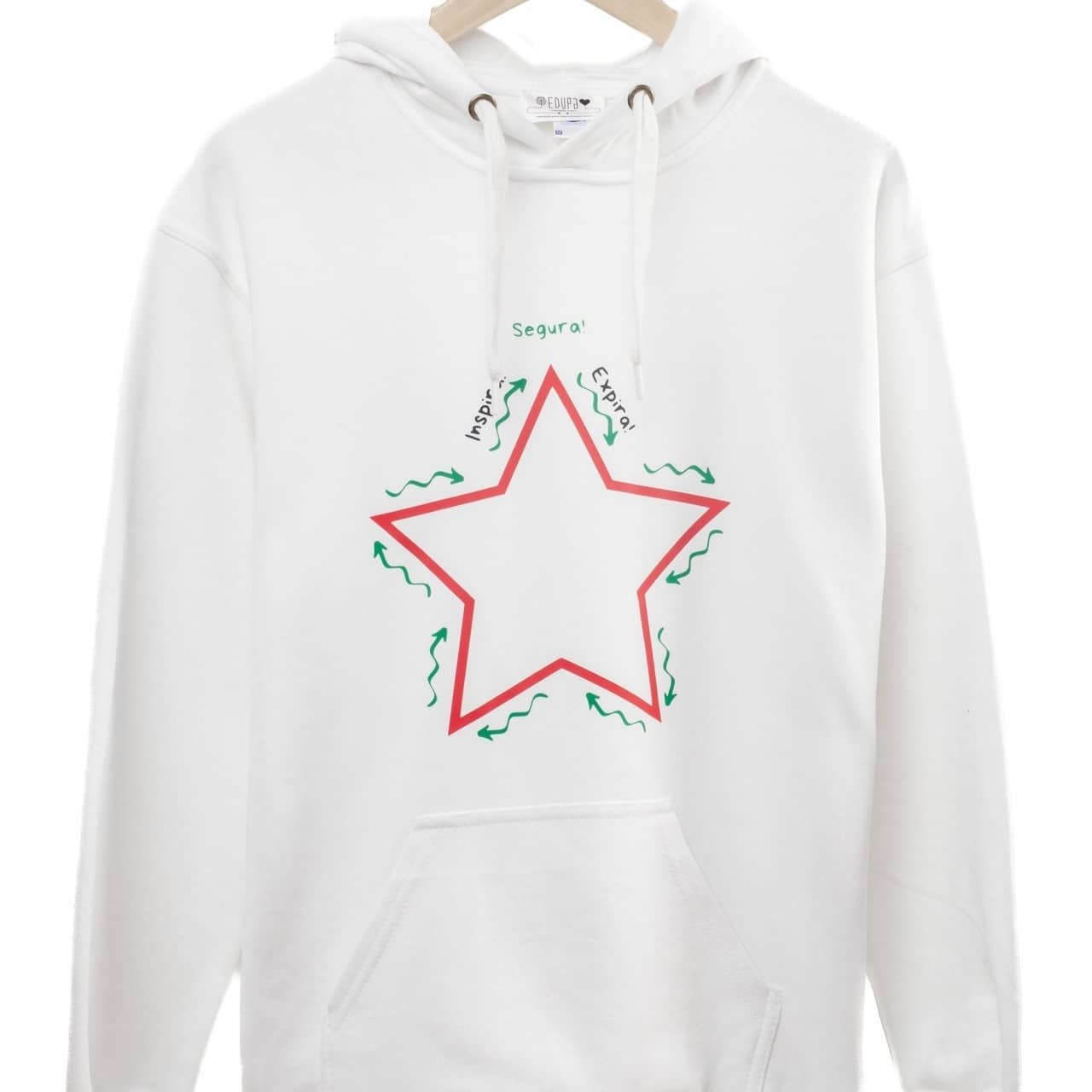 Hoodie de Natal "Inspira/Expira"